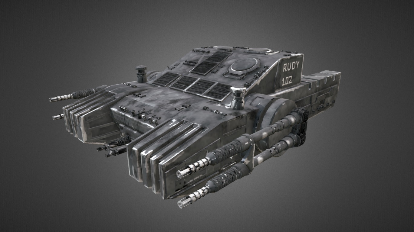 TX-225 GAVw "Occupier" – model 3D inspirowany „Rogue One: A Star Wars Story”